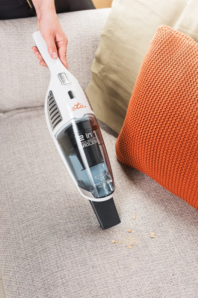 ETA MONETO-LI ION ETA644990000 Leistungsstarker 2-in-1-Stiel- Und Handstaubsauger, Betriebszeit Von Bis Zu 55 Minuten, HEPA-Filter, LED-Beleuchtung, 21,6 V Li-Ion-Akku 10 ETA MONETO-LI ION ETA644990000 Leistungsstarker 2-in-1-Stiel- Und Handstaubsauger, Betriebszeit Von Bis Zu 55 Minuten, HEPA-Filter, LED-Beleuchtung, 21,6 V Li-Ion-Akku – Bild 8