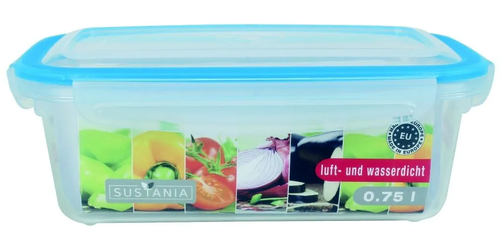 Frischhaltedosen Vorratsdosen Transparent Deckel Mit Clickverschluss 750 Ml 6 Stück 4 Frischhaltedosen Vorratsdosen Transparent Deckel Mit Clickverschluss 750 Ml 6 Stück – Bild 2