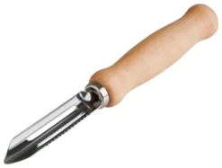 Sparschäler 15cm Mit Feststehende Doppelklinge Aus Buche