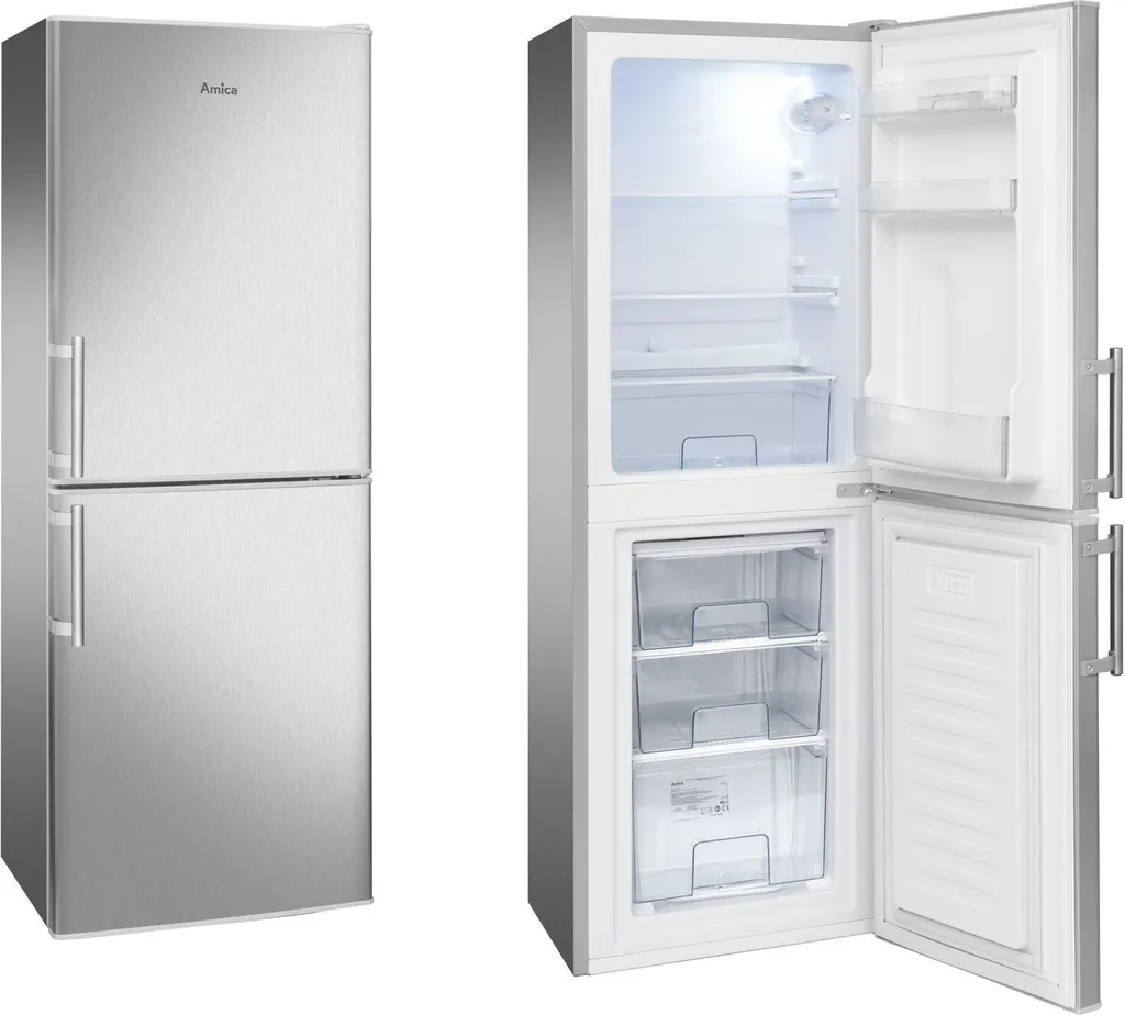 Amica - KGC 384 110 E - Kühl-Gefrierkombination - Edelstahloptik 8 Amica - KGC 384 110 E - Kühl-Gefrierkombination - Edelstahloptik – Bild 6