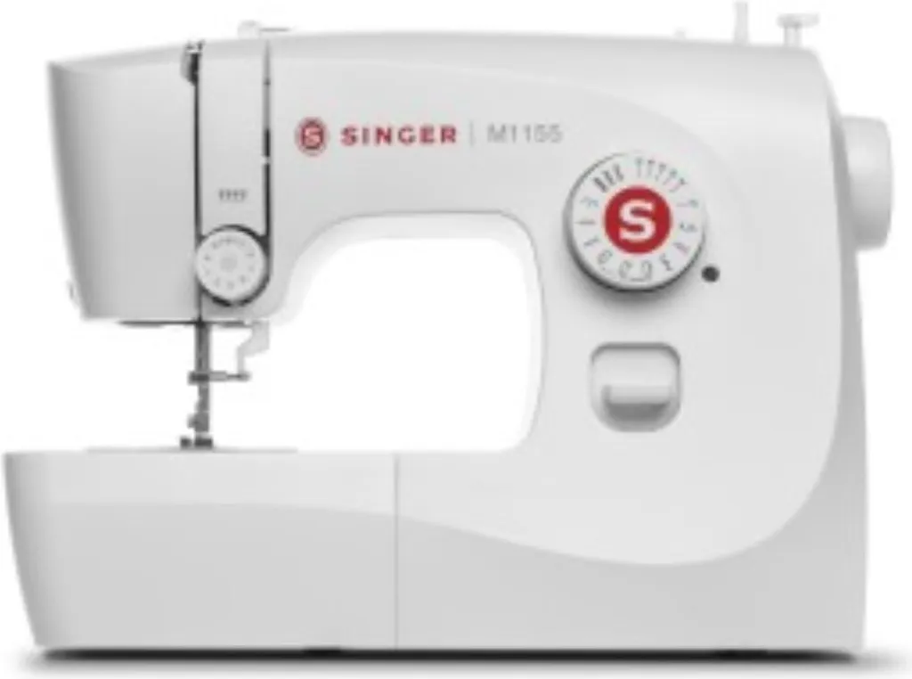 SINGER M1155, Weiß, Automatische Nähmaschine, Sägen, 4 Step, Variabel, Tasten, Drehregler 3 SINGER M1155, Weiß, Automatische Nähmaschine, Sägen, 4 Step, Variabel, Tasten, Drehregler