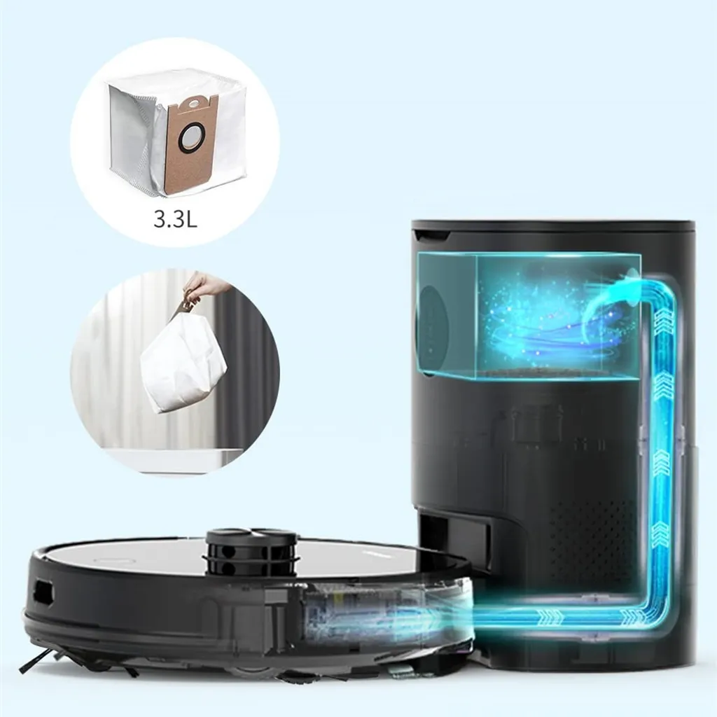 AIRROBO T10+ LDS Staubsauger Roboter 3-in-1 Saugroboter Mit Wischfunktion Saugroboter 2700Pa Mit Automatischer Absaugstation & Elektrische Kontrollwassertank 8 AIRROBO T10+ LDS Staubsauger Roboter 3-in-1 Saugroboter Mit Wischfunktion Saugroboter 2700Pa Mit Automatischer Absaugstation & Elektrische Kontrollwassertank – Bild 6