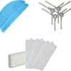Staubsauger Ersatzteile Seitenbürsten HEPA Filter Wischtuch Für SmartAI S7 Max Tesvor S6 / Turbo -Kaufland Verkäufe 0137280cbc5714a32c9db2519f8e6ad0