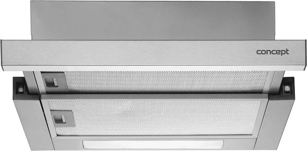CONCEPT Küchenhaube Haube Für Die Küche Teleskop Ausziehbar Metall Regelung Mechanisch 5 CONCEPT Küchenhaube Haube Für Die Küche Teleskop Ausziehbar Metall Regelung Mechanisch – Bild 3