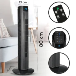 Turmventilator Mit Fernbedienung Leise 80 Cm Ventilator Timer Säulenventilator 18 Turmventilator Mit Fernbedienung Leise 80 Cm Ventilator Timer Säulenventilator -Kaufland Verkäufe 01a51678da6323eee45fc81079b34ae6