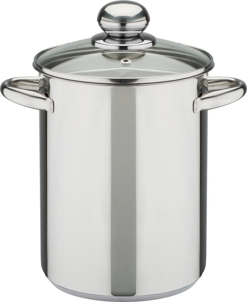 GSW Spargel- Und Spaghettitopf 16 Cm Mit Glasdeckel, 643160, Edelstahl Rostfrei, Ca. 4,2 L 3 GSW Spargel- Und Spaghettitopf 16 Cm Mit Glasdeckel, 643160, Edelstahl Rostfrei, Ca. 4,2 L