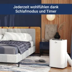 SUNTEC Mobiles Lokales Klimagerät SNOW 12.000 Eco R290 [3 In 1 - Kühlen, Ventilieren, Entfeuchten, Für Räume Bis 130 M³ (60 M²), Max. 3.400 W] -Kaufland Verkäufe 022a80857deb420da6000d77db58b1c7
