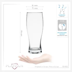 Biergläser 500ml (max. 640ml) Set 6-Teilig Bierseidel Weizengläser 0,5L Glas -Kaufland Verkäufe 024cf8f543ea04c5633aece3201557e6