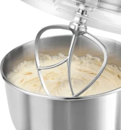 Clatronic KM 3709 Kraftvolle Knetmaschine, Transparenter Spritzschutzdeckel, Stufenlose Elektronische Geschwindigkeitsregelung+Pulsfunktion -Kaufland Verkäufe 02fceb69480059b43634528b67a26d29