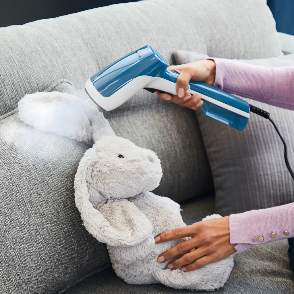 Tefal Dampfbürste DT6130 - Leistung: 1300 Watt - Farbe: Weiß/Blau 8 Tefal Dampfbürste DT6130 - Leistung: 1300 Watt - Farbe: Weiß/Blau – Bild 6