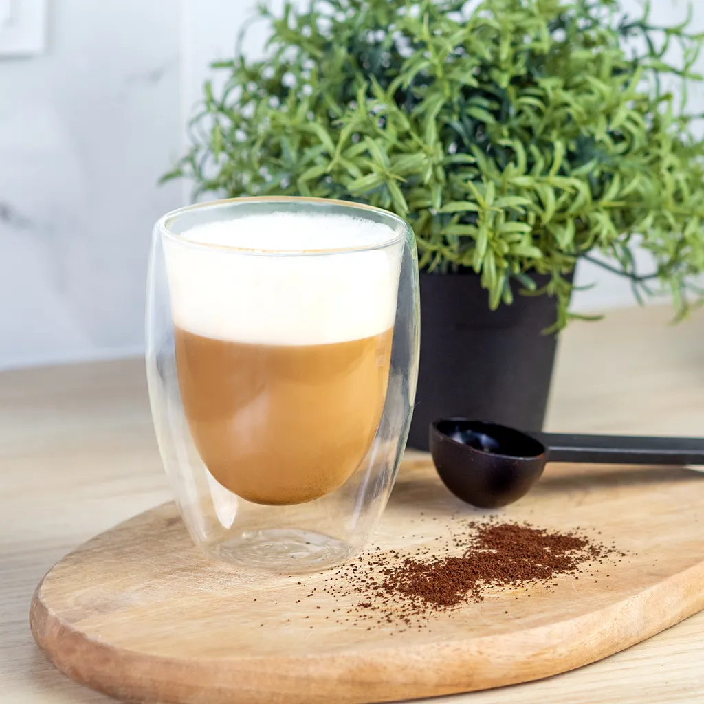 Wessper Latte Macchiato Thermogläser Mit Doppeltem Boden Set 6 X 350 Ml 7 Wessper Latte Macchiato Thermogläser Mit Doppeltem Boden Set 6 X 350 Ml – Bild 5