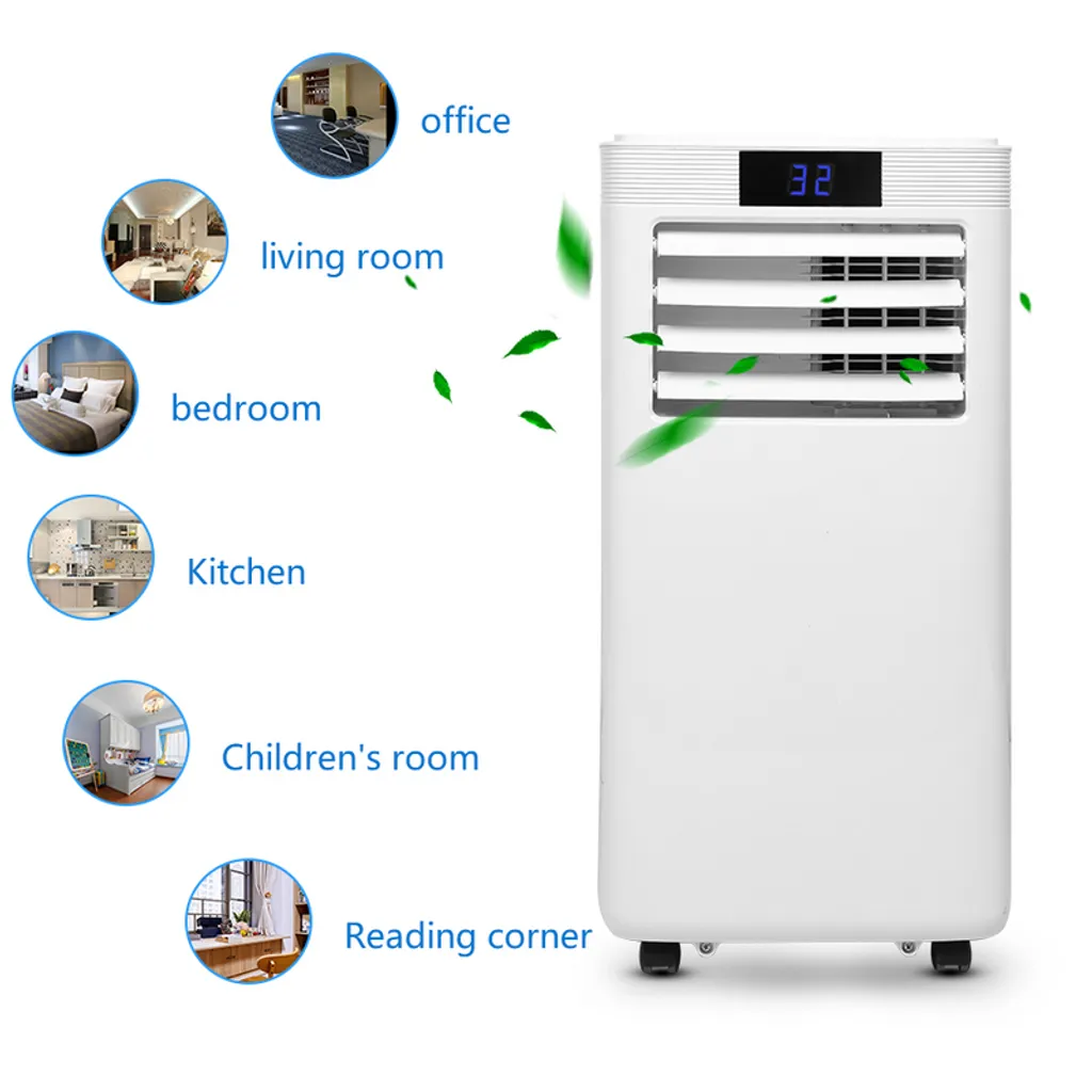 EINFEBEN Mobile Klimagerät Klimaanlage 9000BTU 4 In 1 Mit Abluftschlauch, Luftentfeuchter Ventilationsfunktion 24h-Timer Klimaanlagen 4 EINFEBEN Mobile Klimagerät Klimaanlage 9000BTU 4 In 1 Mit Abluftschlauch, Luftentfeuchter Ventilationsfunktion 24h-Timer Klimaanlagen – Bild 2
