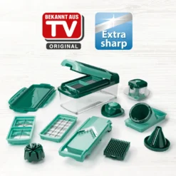 Genius Nicer Dicer Fusion Smart (16tlg) Inkl. Spiralschneider Küchengerät Allesschneider Gemüseschneider In Grün; A33811 -Kaufland Verkäufe 035f67156b46fd93644fc450ca4755fb