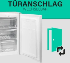 Bomann® Gefrierschrank 70L, Tiefkühlschrank Leise Mit Temperaturbereich Bis -18°C, 2 Schubladen + Gefrierfachklappe, Mit Wechselbarem Türanschlag Inkl. Eiswürfelschale - GS 195.1 -Kaufland Verkäufe 045baae97c562d4f5656ae5c52a813ed