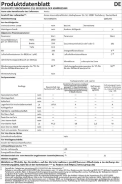 Amica KGCR 384 150 S Kühl-/Gefrierkombination Retro LED-Innenbeleuchtung -Kaufland Verkäufe 049e92968f7f930ce90ce9caf6b61d1d