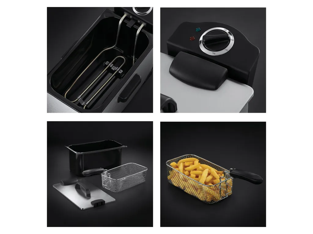 RUSSELL HOBBS Fritteuse Cook@Home 19773-56 Edelstahl 3,2L 130-190°C 1800W 5 RUSSELL HOBBS Fritteuse Cook@Home 19773-56 Edelstahl 3,2L 130-190°C 1800W – Bild 4