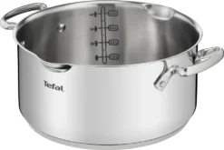 TEFAL DUETTO+ 7-Teiliges Topf-Set: Stielkasserole 16 Cm, Kochtopf 16/20/24 + Deckel; Hochwertiger Rostfreier Edelstahl; Glasdeckel Mit Abgießfunktion; Induktionsgeeignet; G719S7 -Kaufland Verkäufe 04f84d9c3c301485267b85c1aceff7a8