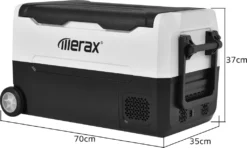 Merax Elektrisch Kühlbox Mit Kompressor 31.5L Schwarz, Mini Kühlschrank Tragbar Kühlleistung Bis -20° C, Gefrierbox 12/24 V Und 230 V Für Büro, Auto, Camping, Garten -Kaufland Verkäufe 0530ea14861cbaa3034d9baf1166414c