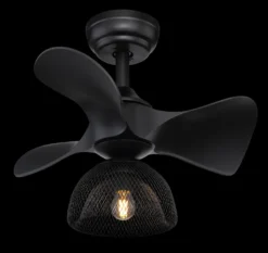 Globo Lighting JACKIE Deckenventilator Metall Schwarz Matt, 1xE27, 03560 -Kaufland Verkäufe 05c3c4bf16b0379cfdbe3414fa2de1d4