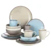 Vancasso Navia Nature 16 Teilig Kombiservice, Geschirrset Aus Steingut In 4 Farbkombi (Erdfarben, Hellblau, Cremefarben, Beige), Vintage Design -Kaufland Verkäufe 05ee4b2a5bb8bdc67785833306be1c00
