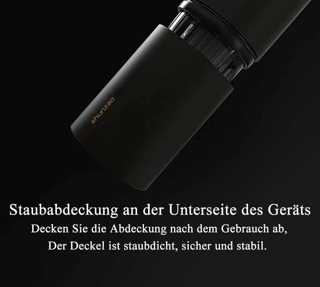 Xiaomi SHUNZAO Z1Pro Kabellos Mehrzweck Handstaubsauger 15500Pa Saugbürstenloser Motor Für Haus Büro Auto Schwarz 12 Xiaomi SHUNZAO Z1Pro Kabellos Mehrzweck Handstaubsauger 15500Pa Saugbürstenloser Motor Für Haus Büro Auto Schwarz – Bild 10