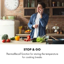 Klarstein Induktionskochfeld Einbaukochfeld Autark 60cm - 3 Zonen - FlexZone - 6600 W 9 Leistungsstufen Paella Zone Glaskeramik - Schwarz Einbau Glaskeramikkochfeld 3 Kochfelder Platten Elektro Einbaukochfeld Induktion Kochfeld Induktion -Kaufland Verkäufe 06609250e6509e560d1c2185297c5e6e