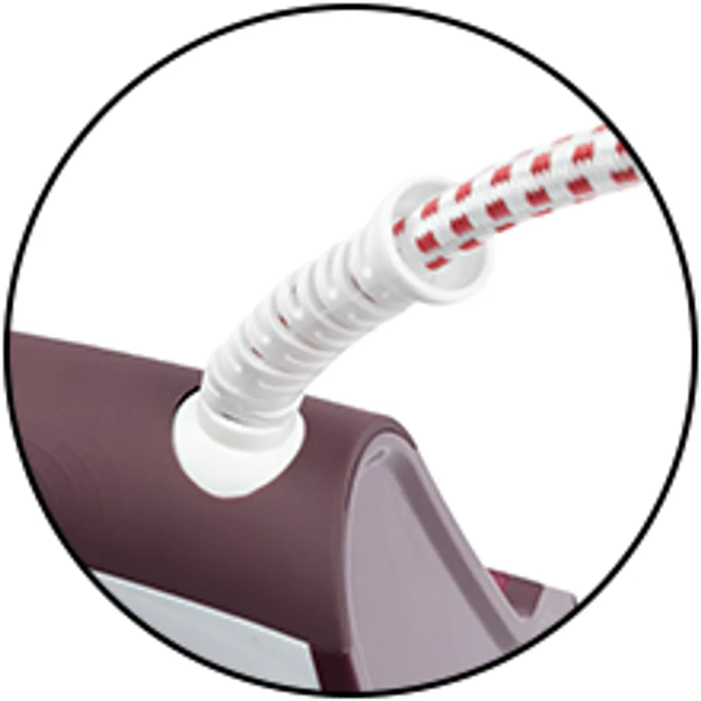 Clatronic Dampfbügelautomat DB 3705, 2.600 W, Kratzfeste Keramiksohle, Stufenlose Temperatur, 4-stufige Dampfregelung, 7 Funktionen, Weiß/rot 14 Clatronic Dampfbügelautomat DB 3705, 2.600 W, Kratzfeste Keramiksohle, Stufenlose Temperatur, 4-stufige Dampfregelung, 7 Funktionen, Weiß/rot – Bild 12