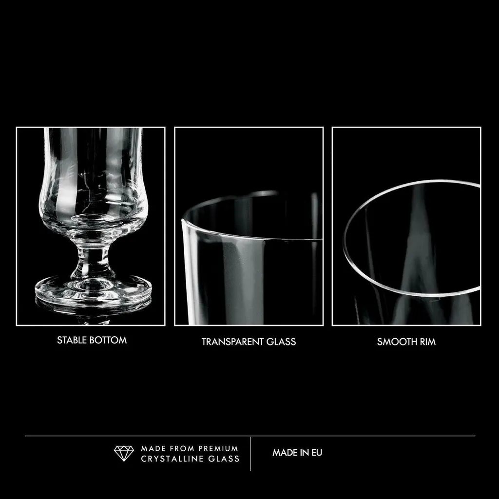 KROSNO Pina Colada Cocktailgläser Longdrinkgläser | Set Von 6 | 300 ML | Avant-Garde Kollektion | Perfekt Für Zuhause, Restaurants Und Partys | Spülmaschinenfest 5 KROSNO Pina Colada Cocktailgläser Longdrinkgläser | Set Von 6 | 300 ML | Avant-Garde Kollektion | Perfekt Für Zuhause, Restaurants Und Partys | Spülmaschinenfest – Bild 3