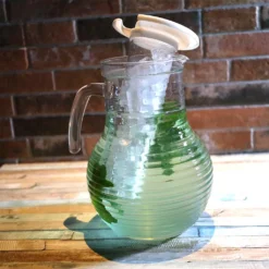 1x Kadum Karaffe Krug Mit Deckel Aus Polycarbonate Bruchfest Und Kratzfest In Echtglasoptik 3 Liter -Kaufland Verkäufe 07a4c23344727409412c897a951cfe09