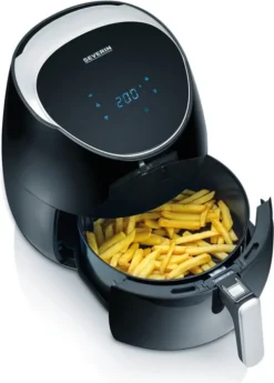 SEVERIN Heißluft-Fritteuse FR 2445 Edelstahl / Schwarz 20 SEVERIN Heißluft-Fritteuse FR 2445 Edelstahl / Schwarz -Kaufland Verkäufe 07d1ca80973435eacb8ad107398d5d89