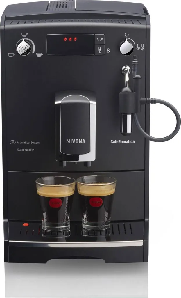 NIVONA NICR 520 CafeRomatica Kaffeevollautomat Schwarz 15 Bar Display ECO-Modus 3 NIVONA NICR 520 CafeRomatica Kaffeevollautomat Schwarz 15 Bar Display ECO-Modus