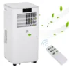 HOMCOM Mobile Klimaanlage 4-in-1 Klimagerät 24h Timer Mit Fernbedienung Nutzungsraum13-18㎡ 900W ABS Weiß+Grau 38 X 35 X 70,5 Cm -Kaufland Verkäufe 080def08300779402c96d1ed27bb8e91