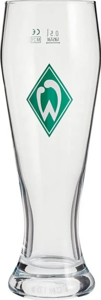 SV Werder Bremen Weizenbierglas „Werder" 3 SV Werder Bremen Weizenbierglas „Werder"