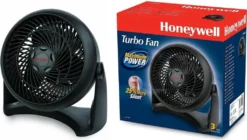 Honeywell HT-900E Kraftvoller Und Geräuscharmer Turbo-Ventilator, Schwarz -Kaufland Verkäufe 0826a67e2c4b5479db24059316c32baa