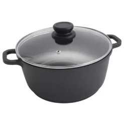 Aluguss Kochtopf 6,7 L Antihaft Induktion Herd Ofen Küche Braten Geschirr Suppen