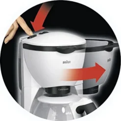 BRAUN Kaffeemaschine KF 520/1 Weiß -Kaufland Verkäufe 08d826cf4bf69c599013532222936453