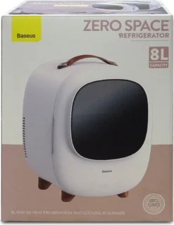 Baseus Mini Beauty Kühlschrank Für Kosmetik Reisekühlschrank Mit Heizung 8l 220V EU / 12V Weiß -Kaufland Verkäufe 08eed3e473a138b5c5937dbc3f08caf7