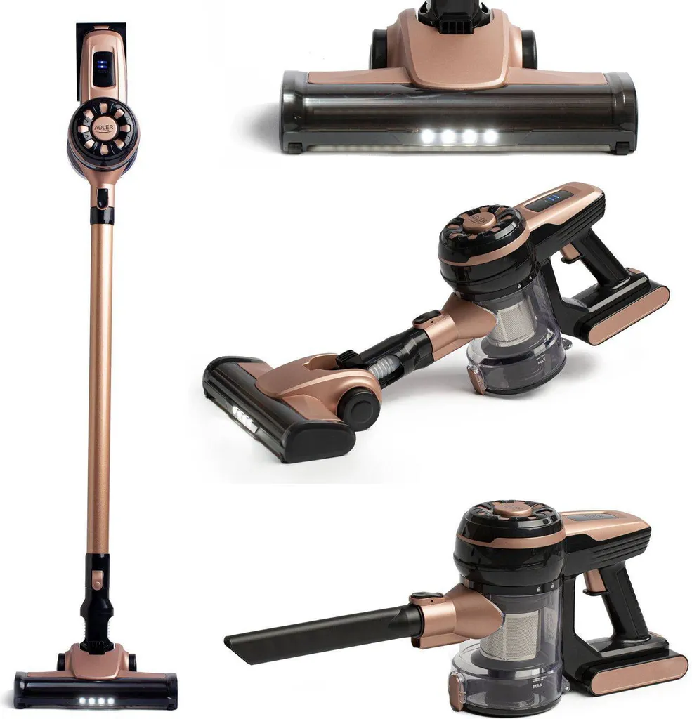 Adler Staubsauger AD 7044 Akkubetrieb, Handstick Und Handheld, 22,2 V, Betriebszeit (max. 3 Adler Staubsauger AD 7044 Akkubetrieb, Handstick Und Handheld, 22,2 V, Betriebszeit (max.