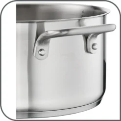 Tefal Virtuoso Topfset, 7-Teilig, Edelstahl - 7-Teiliges Set Aus 1x Stielkasserolle 16cm, 3x Kochtöpfen 16/20/24cm + 3x Deckel -Kaufland Verkäufe 0984ed78f83ca15f49050bf5c15b097b