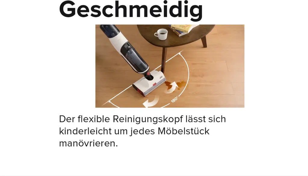 Roborock Dyad Nass- Und Trockensauger Wireless Staubsauger 13000Pa Waschsauger All-in-One Wiederaufladbarer Selbstreinigendes Multi-Bürste Selbstreinigung LED Anzeige 19 Roborock Dyad Nass- Und Trockensauger Wireless Staubsauger 13000Pa Waschsauger All-in-One Wiederaufladbarer Selbstreinigendes Multi-Bürste Selbstreinigung LED Anzeige – Bild 17
