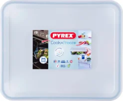 PYREX - 244P000 / 7043 - Rechteckschale Mit Deckel - 27 Cm * 22 Cm - Pyrex Cook & Freeze -Kaufland Verkäufe 09c3b588b6e973d2f29d7846ca58a624