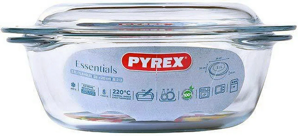 Pyrex ESSENTIAL Kasserolle Rund Mit Deckel 1,6 + 0,5l 7 Pyrex ESSENTIAL Kasserolle Rund Mit Deckel 1,6 + 0,5l – Bild 5