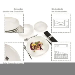 Tafelservice "Bilgola" By Sänger, 18 Teilig Für 6 Personen, Im Abgerundetem Design -Kaufland Verkäufe 0bd2ddc92e97ba040562476cfde14ad1