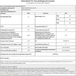 Sharp - QW-I23F47ER-DE - Stand-Geschirrspüler - Rot - 60 Cm -Kaufland Verkäufe 0c1c36b9ad89005164a25978af80e1ba