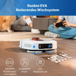 Roidmi Eva Mop Station Staubsauger 3200pa 2-in-1 Saug Und Wischroboter Mit Absaugstation, Mopp- Und Saugroboter, Automatisch Waschen Von Mopps 39 Roidmi Eva Mop Station Staubsauger 3200pa 2-in-1 Saug Und Wischroboter Mit Absaugstation, Mopp- Und Saugroboter, Automatisch Waschen Von Mopps -Kaufland Verkäufe 0c74511cf2f47852a76ecb6b7802167a