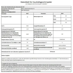 Sharp - QW-I23F47EB-DE - Stand-Geschirrspüler - 60 Cm 17 Sharp - QW-I23F47EB-DE - Stand-Geschirrspüler - 60 Cm -Kaufland Verkäufe 0c912712b48a561d12d6902d9108fdfc