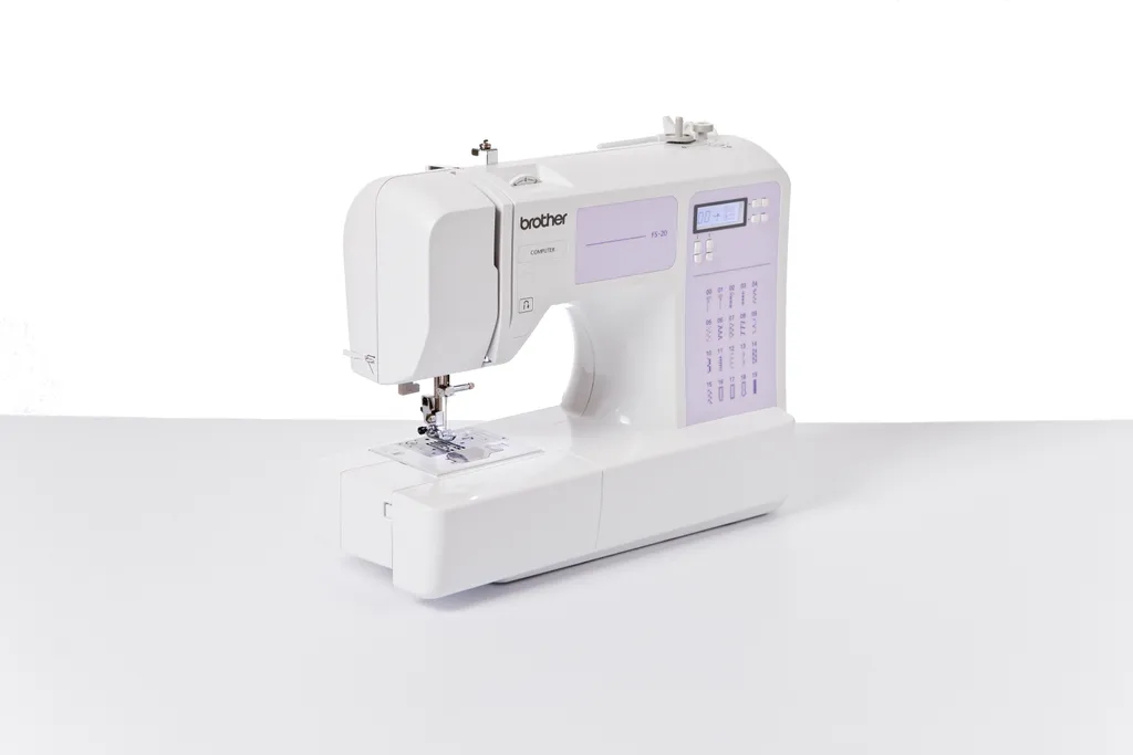 Brother FS20 Computer-Nähmaschine Mit 32 Nähprogramme, Automatisches Nähen, Freiarm, Multifunktionsdisplay 9 Brother FS20 Computer-Nähmaschine Mit 32 Nähprogramme, Automatisches Nähen, Freiarm, Multifunktionsdisplay – Bild 7