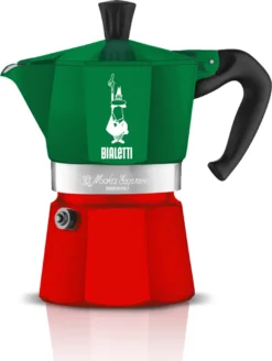 Bialetti - Moka Express Collection Italia (Tricolour), 3-Tassen-Kaffeemaschine, Aluminium 14 Bialetti - Moka Express Collection Italia (Tricolour), 3-Tassen-Kaffeemaschine, Aluminium -Kaufland Verkäufe 0dd14bf19703dee2327ceec118df5997