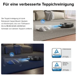 Roborock S8 Staubsauger Roboter Saugroboter 6000 Pa DuoRoller-Bürste VibraRise Wischen 3D-Mapping Reactive 3D-Hindernisumgehung (Schwarz) Mit 2pcs Mopp 21 Roborock S8 Staubsauger Roboter Saugroboter 6000 Pa DuoRoller-Bürste VibraRise Wischen 3D-Mapping Reactive 3D-Hindernisumgehung (Schwarz) Mit 2pcs Mopp -Kaufland Verkäufe 0ebd32c60bd8aba85e9f7938fbd1f2ec