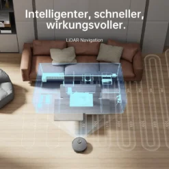 Dreame L10s Pro Saugroboter Mit Wischfunktion, Spinnwischen, Rotierenden Wischpads, 3D-Hinderniserkennung, Multi-Floor Mapping, Saugkraft 5300Pa, Hartböden, Teppiche, Tierhaare, WiFi/APP/Alexa -Kaufland Verkäufe 0eca07cdc8af4c557301bef7c4e68dcc
